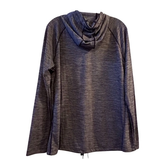 Under Armour Women's XL Purple Gray Pullover Hoodie Cowl Neck Activewear - Picture 6 of 7